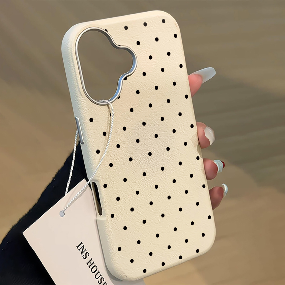 Phone Cases Cute Iphone 14 - Korean INS Cute Polka Dot Phone