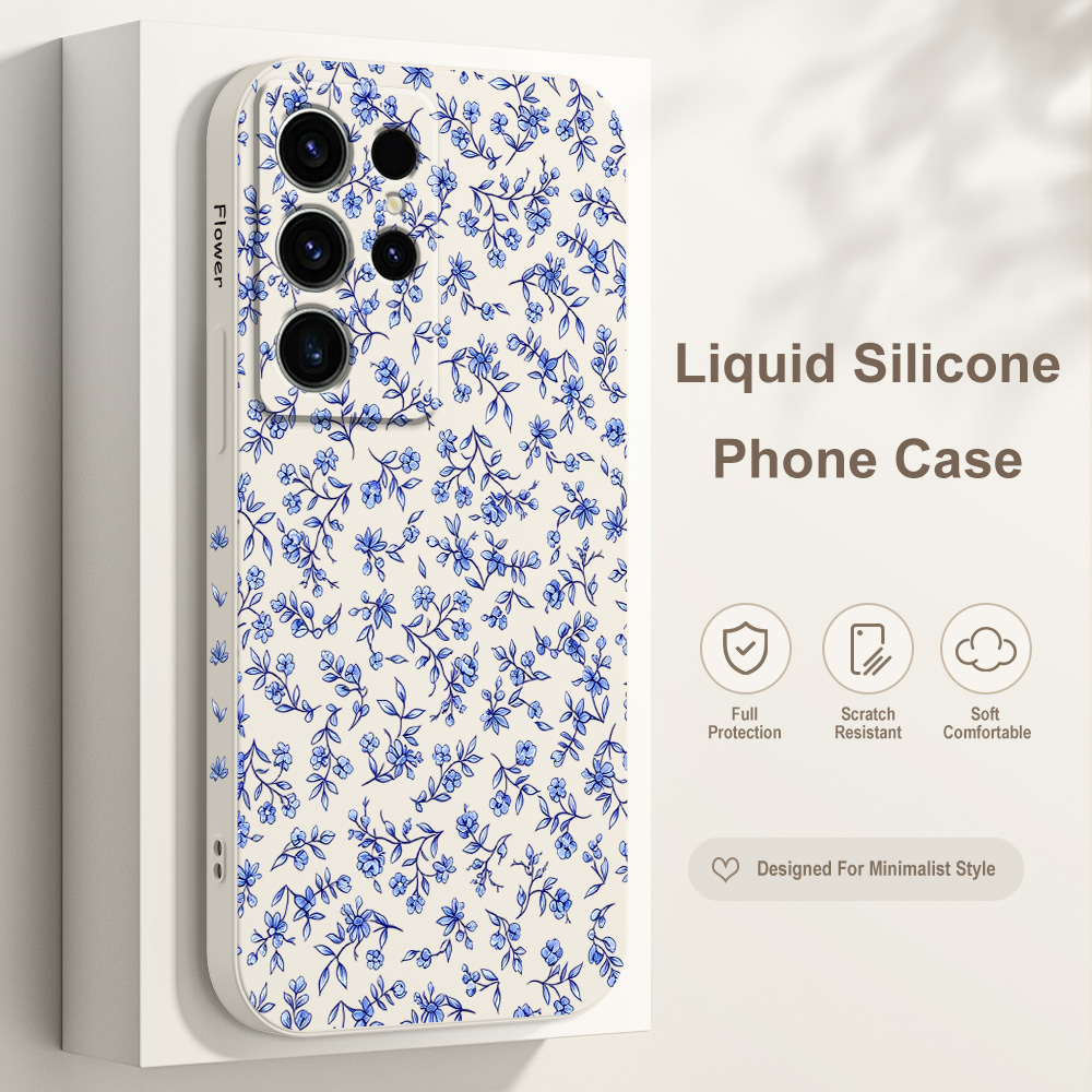 Phone Cases Galaxy S26 Ultra - Twisted Floral Phone Case For Samsung