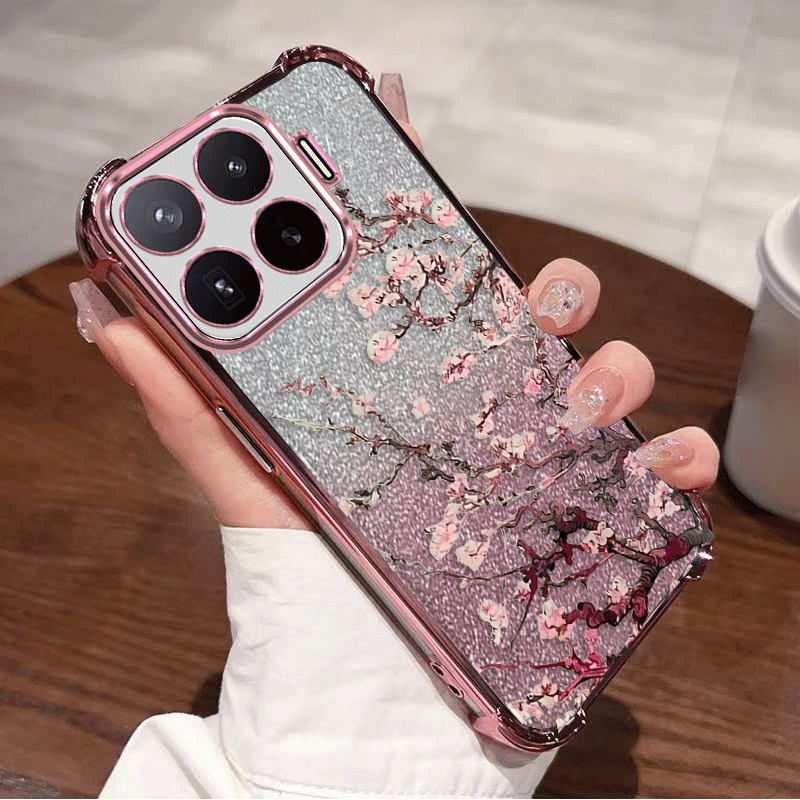 Phone Cases Xiaomi - Glitter Plating Protective Cover For Xiaomi