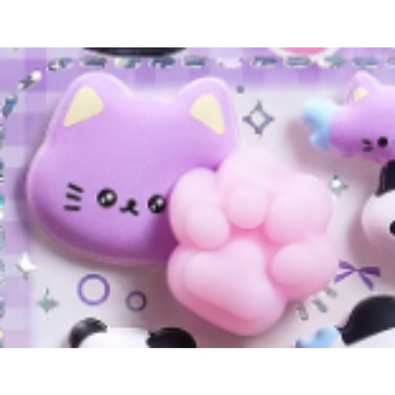 Phone Cases Kids - Cute 3D Panda Cartoon Stress Relieving