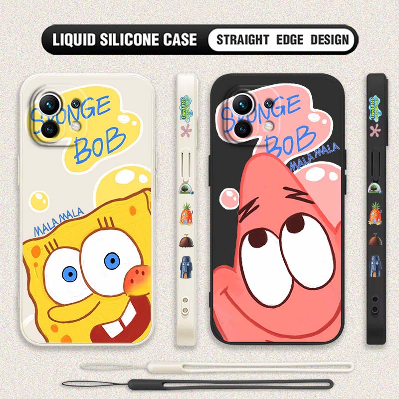 Phone Cases Xiaomi - S-Starfish S-SpongeBob Cover For Xiaomi Mi
