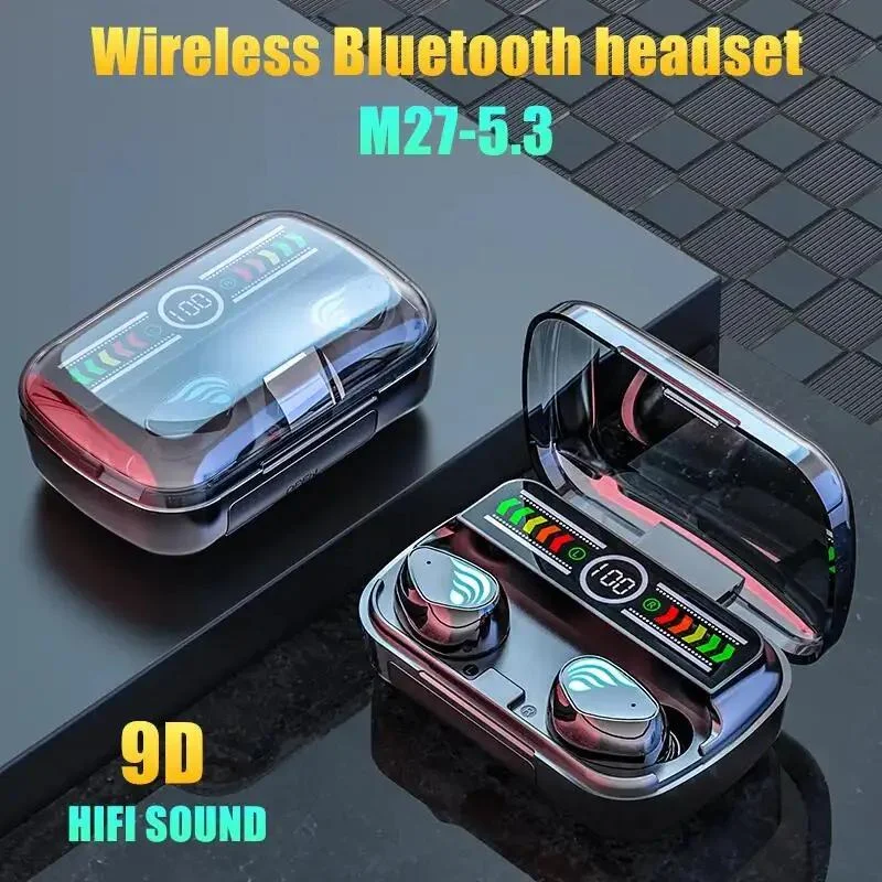 M27 TWS Bluetooth Headphones W - đánh giá và giá Phone Cases Pk
