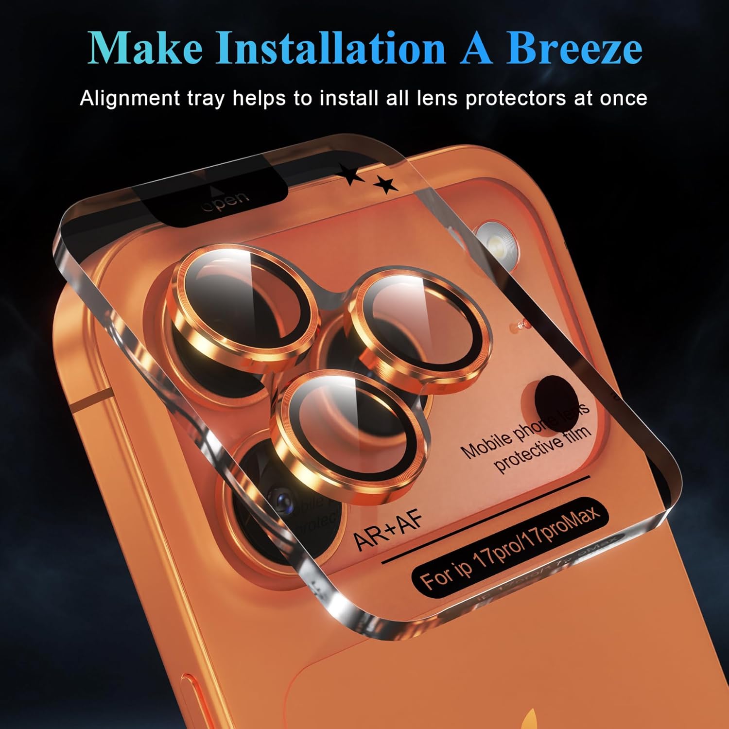Cosmic Orange Camera Lens Prot - đánh giá và giá Phone Cases Orange