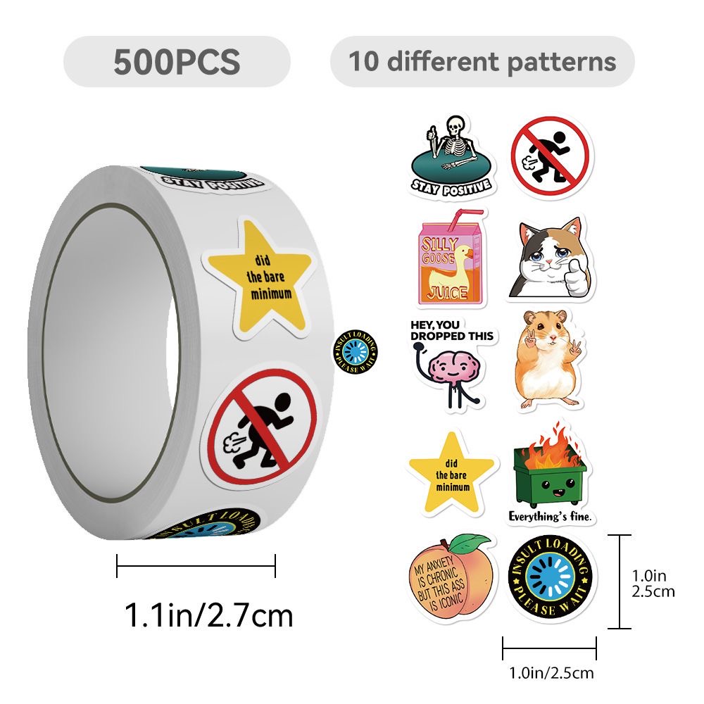 500pcs Funny Emotion Meme Stic - đánh giá và giá Phone Cases Kids