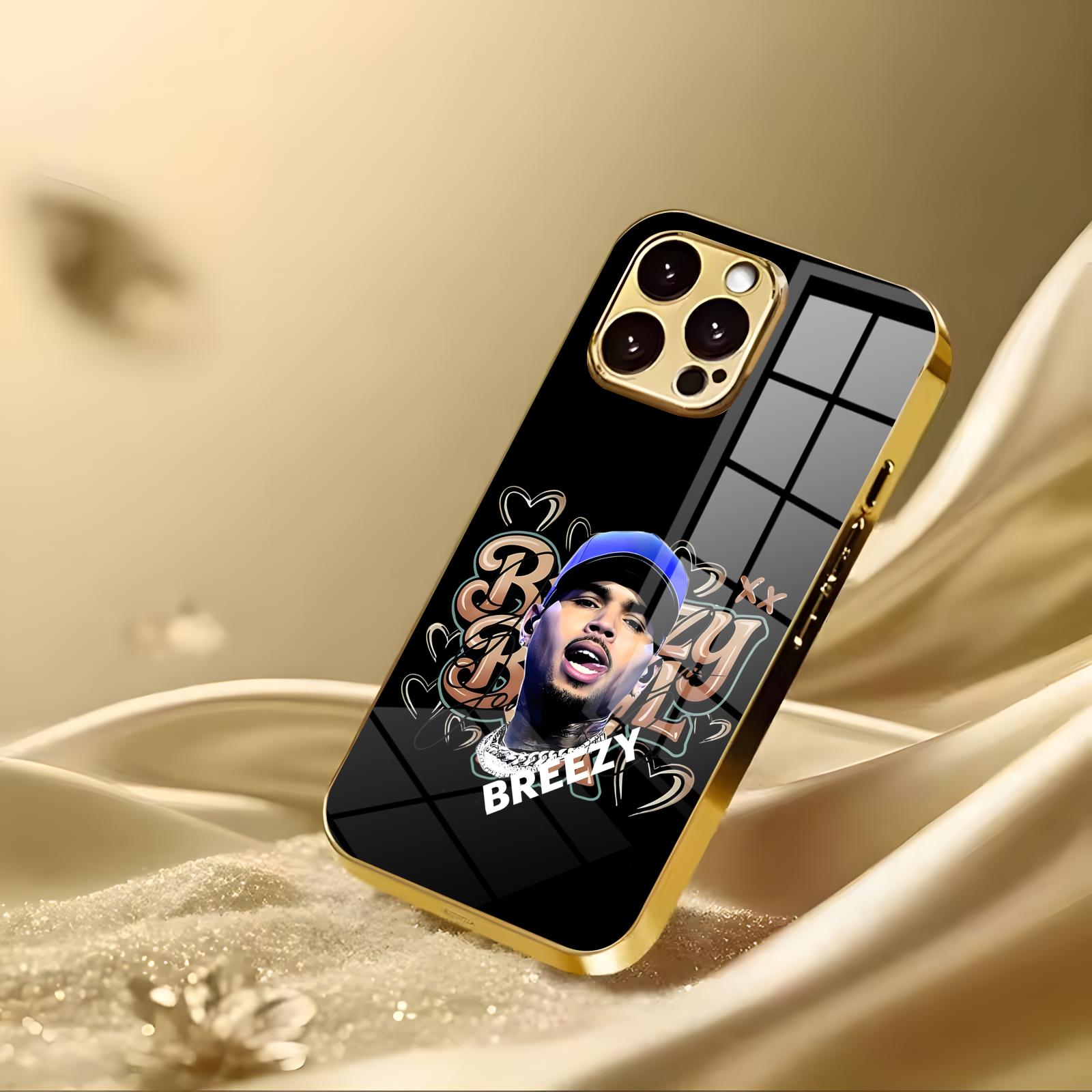 Rapper Chris Brown Breezy  Pho - đánh giá và giá Phone Cases Brown