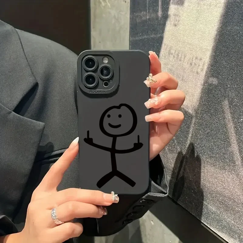 Cute Cartoon Matchman Matte Si - đánh giá và giá Phone Cases Cute Iphone 14