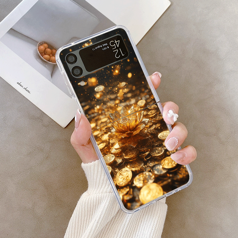 Creative Golden Lotus Flower P - đánh giá và giá Phone Cases Z Fold 5