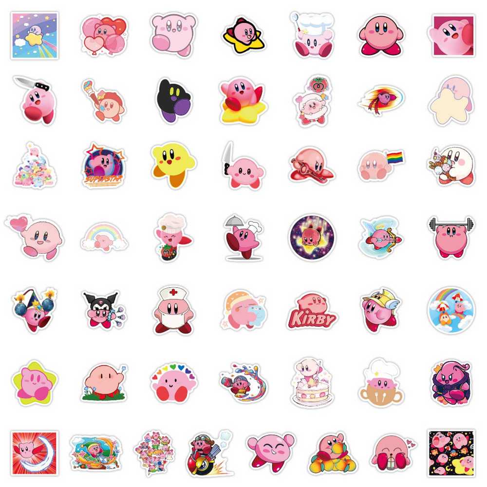 100pcs Cartoon Game Kirby Stic - đánh giá và giá Phone Cases Kids