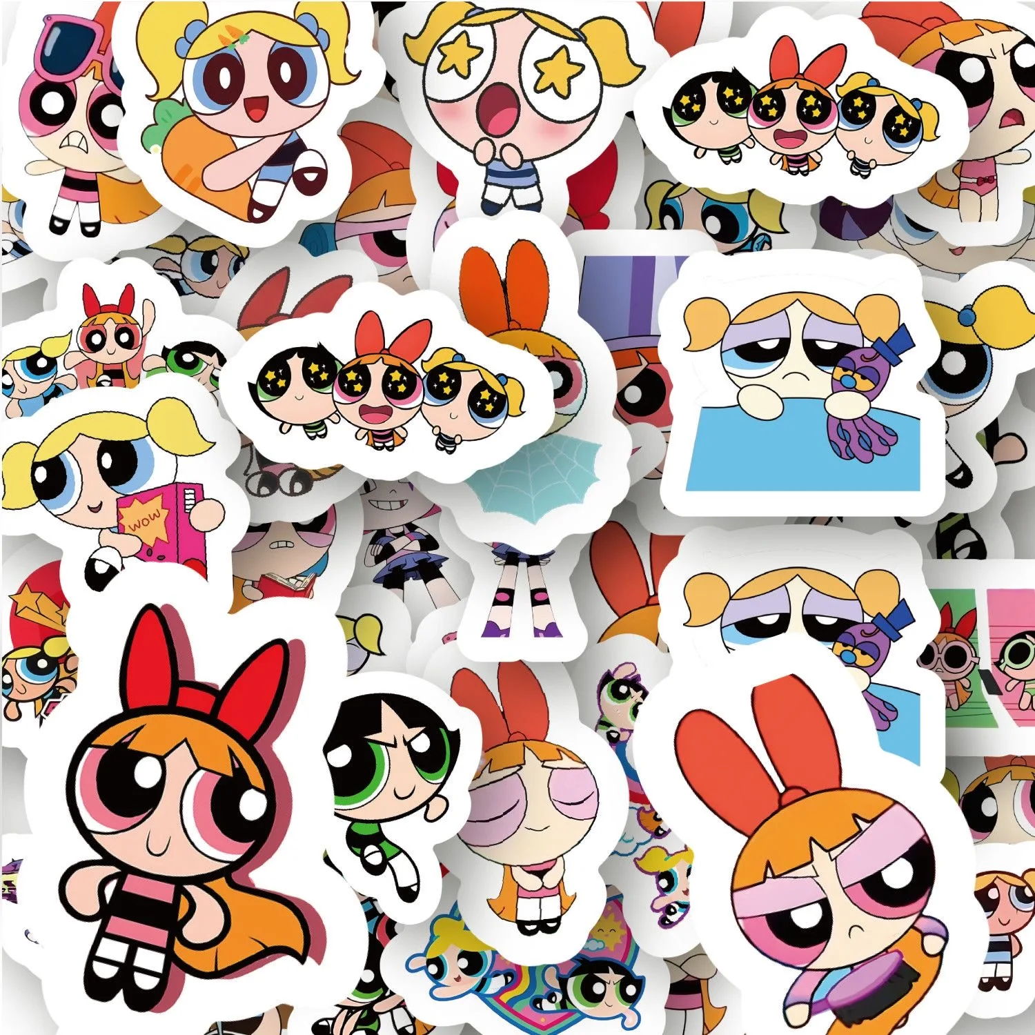 100pcs Powerpuff Girls Sticker - đánh giá và giá Phone Cases Kids