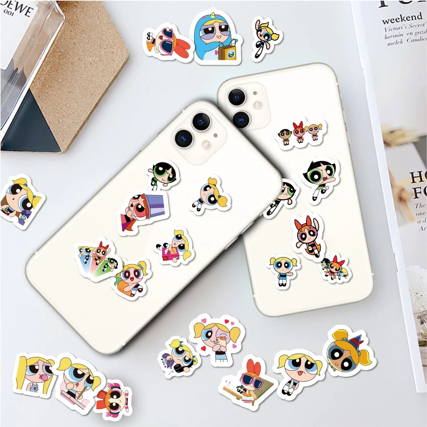 100pcs Powerpuff Girls Sticker - đánh giá và giá Phone Cases Kids