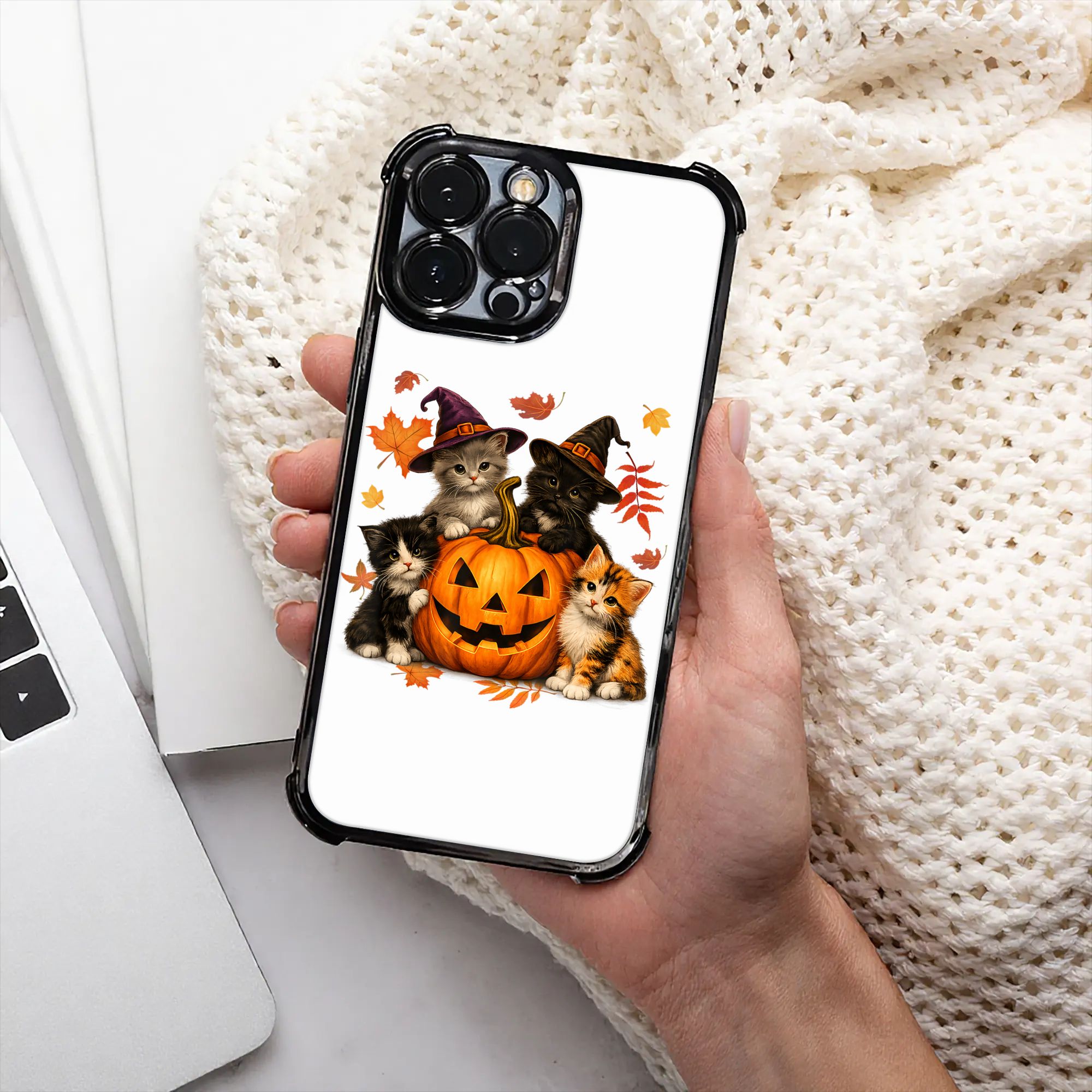 Halloween Cute Cats Pumpkin Sp - đánh giá và giá Phone Cases Kids