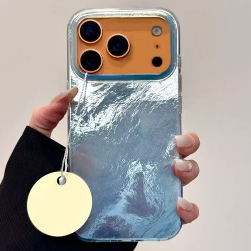 INS Style Blue Blending Print  - đánh giá và giá Phone Cases Brown