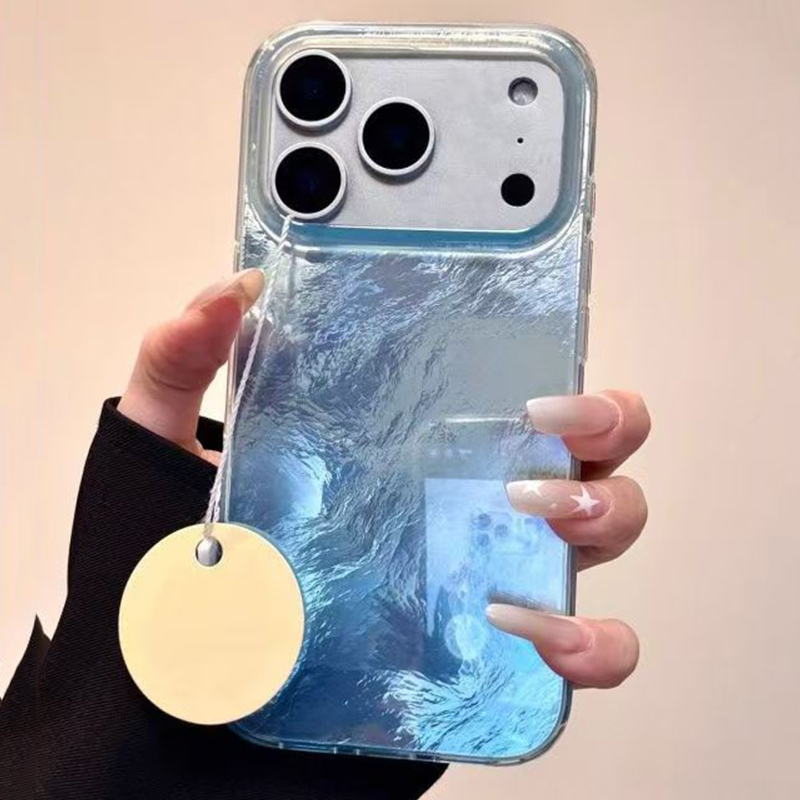 INS Style Blue Blending Print  - đánh giá và giá Phone Cases Brown