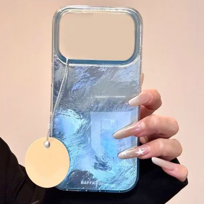 INS Style Blue Blending Print  - đánh giá và giá Phone Cases Brown