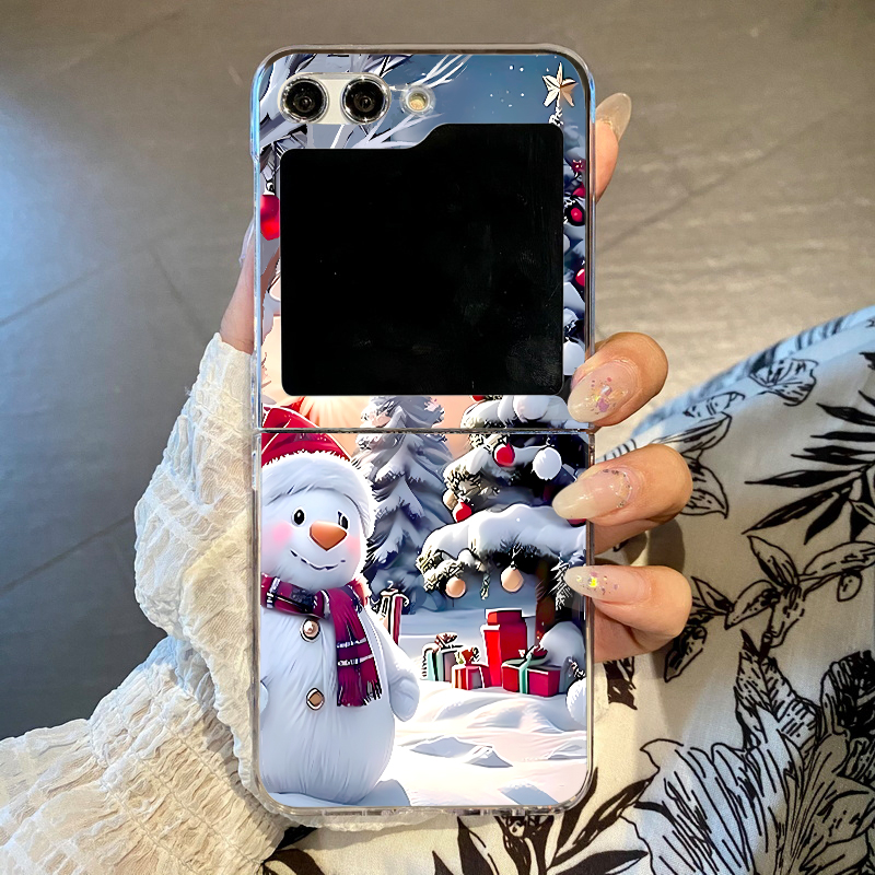 Christmas Snowman Elk Phone Ca - đánh giá và giá Phone Cases Z Fold 5