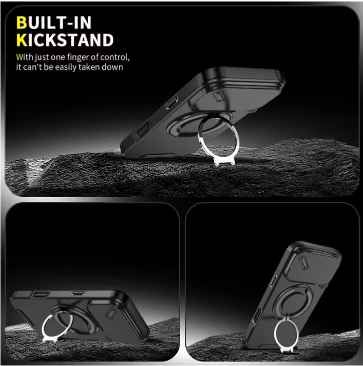 Armor Shockproof Magnetic Ring - đánh giá và giá Phone Cases Orange
