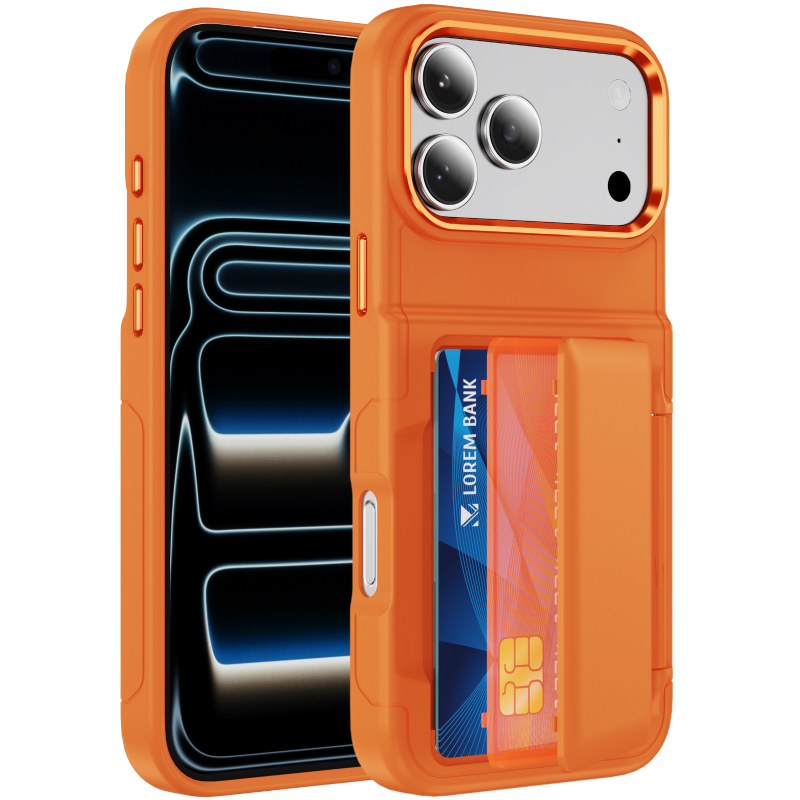 New Solid Color Frosted PC Wal - đánh giá và giá Phone Cases That Hold Cards