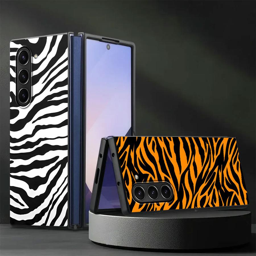Zebra Striped Sunflower Back P - đánh giá và giá Phone Cases Z Fold 5