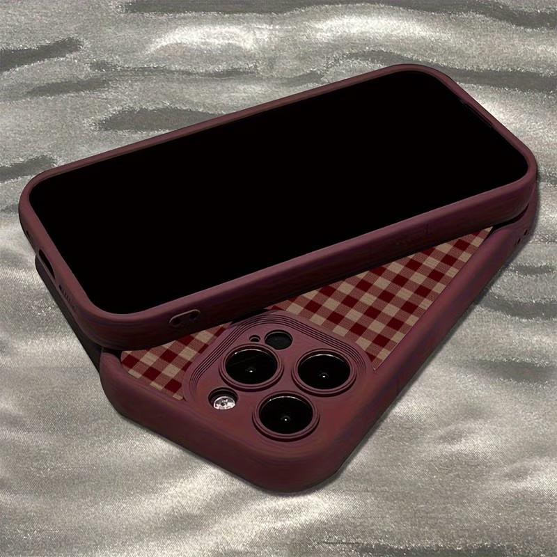 Wine Red Vintage Red-Brown Pla - đánh giá và giá Phone Cases Brown
