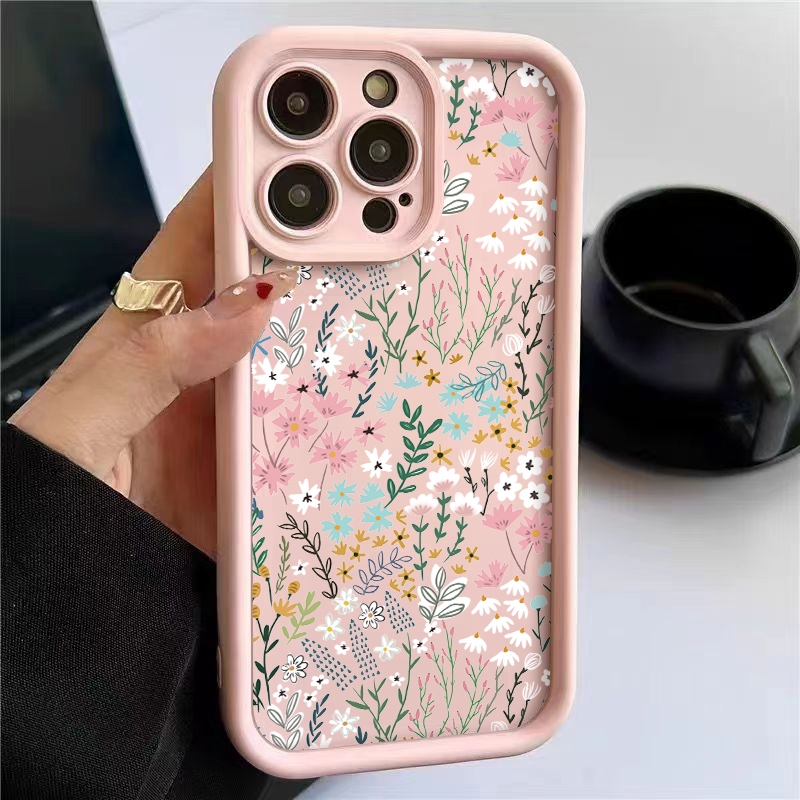 Pink High-bamboo Floral Patter - đánh giá và giá Phone Cases Xiaomi