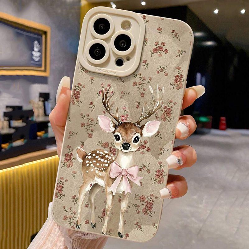 For Xiaomi 15T Case Deer Paint - đánh giá và giá Phone Cases Brown