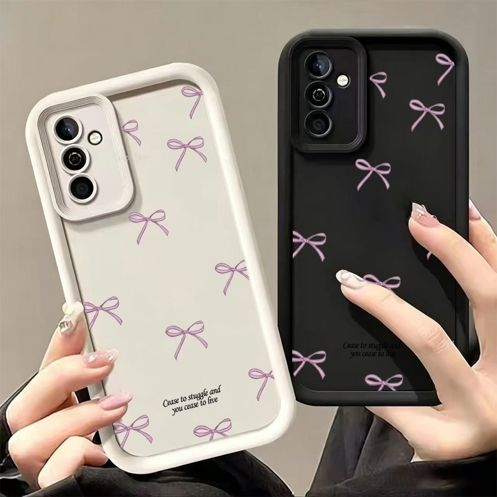 Pink Bow Print Soft TPU Phone  - đánh giá và giá Phone Cases Galaxy S26 Ultra
