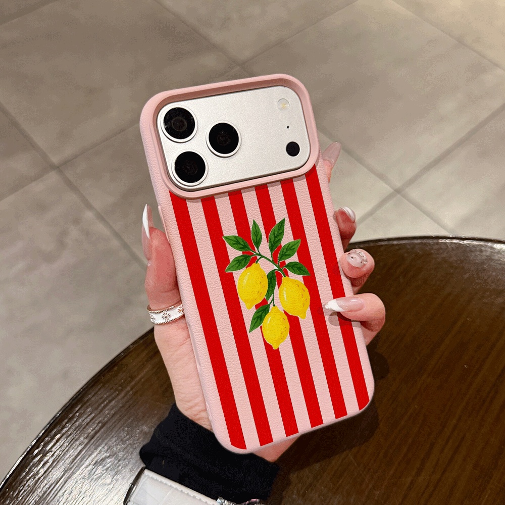 Orange Striped Lemon Phone Cas - đánh giá và giá Phone Cases Orange