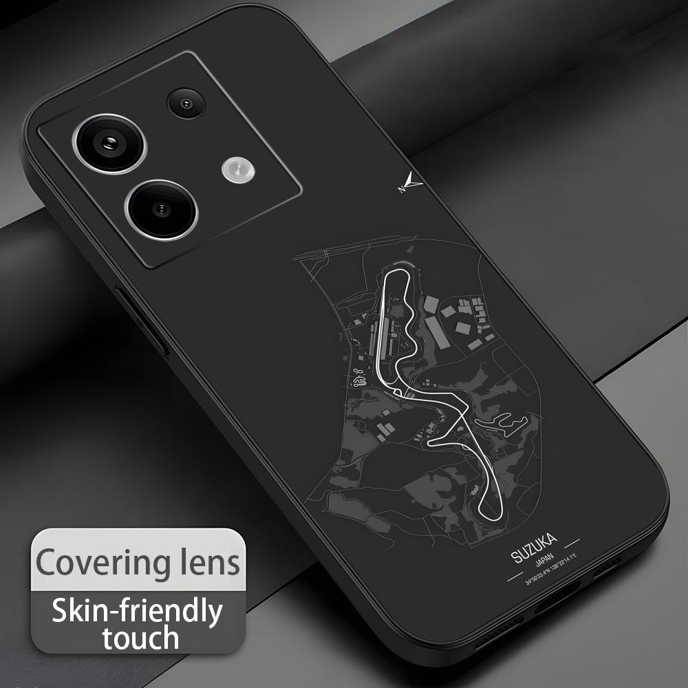 F1 Race Track Print  Phone Cas - đánh giá và giá Phone Cases Xiaomi