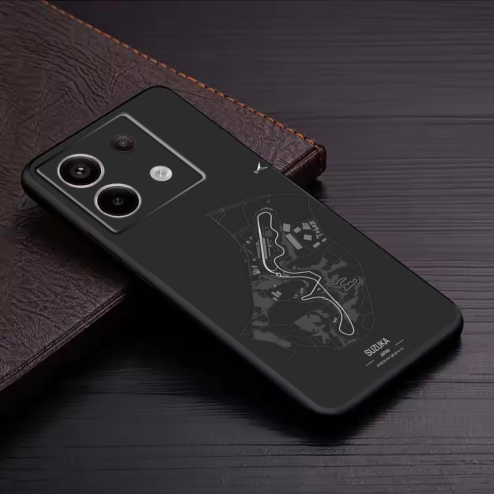 F1 Race Track Print  Phone Cas - đánh giá và giá Phone Cases Xiaomi