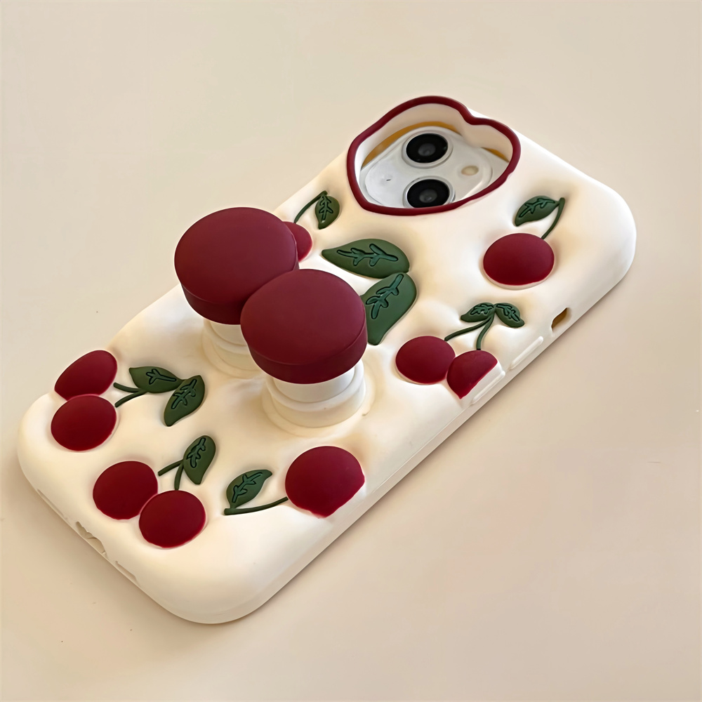Funny Cartoon 3D Cherry Kickst - đánh giá và giá Phone Cases Dior