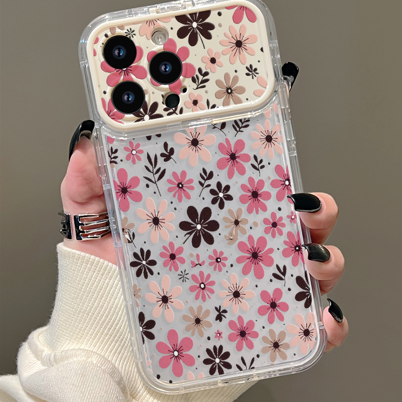 Cottagecore Pastel Pink Brown  - đánh giá và giá Phone Cases Brown
