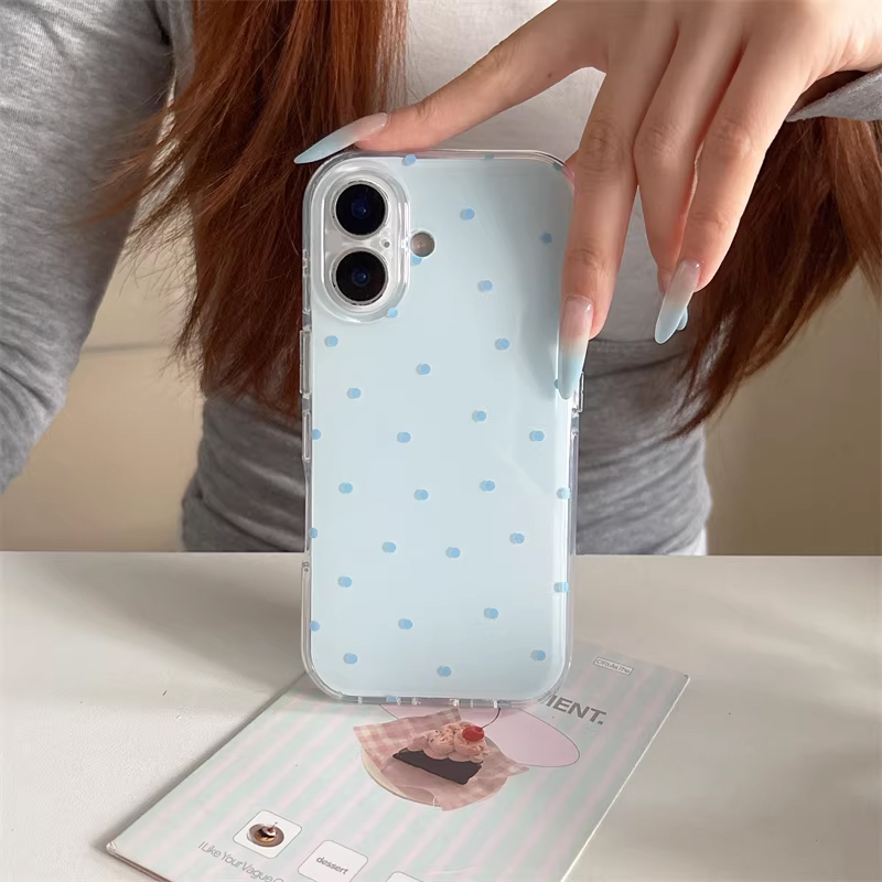 Korean Ins Girl Simple Blue Pi - đánh giá và giá Phone Cases Cute Iphone 14