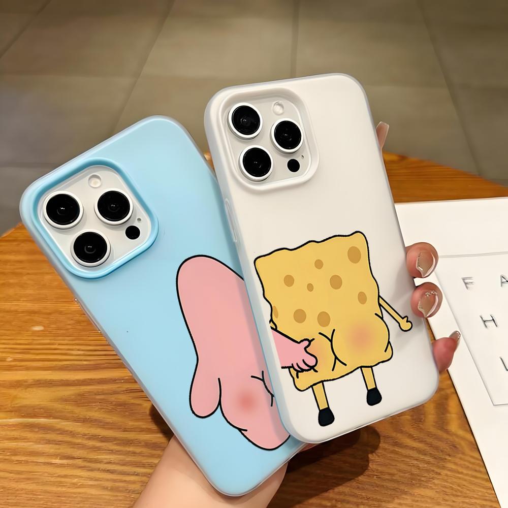 Cute S-SpongeBobs Couple Phone - đánh giá và giá Phone Cases Cute Iphone 14