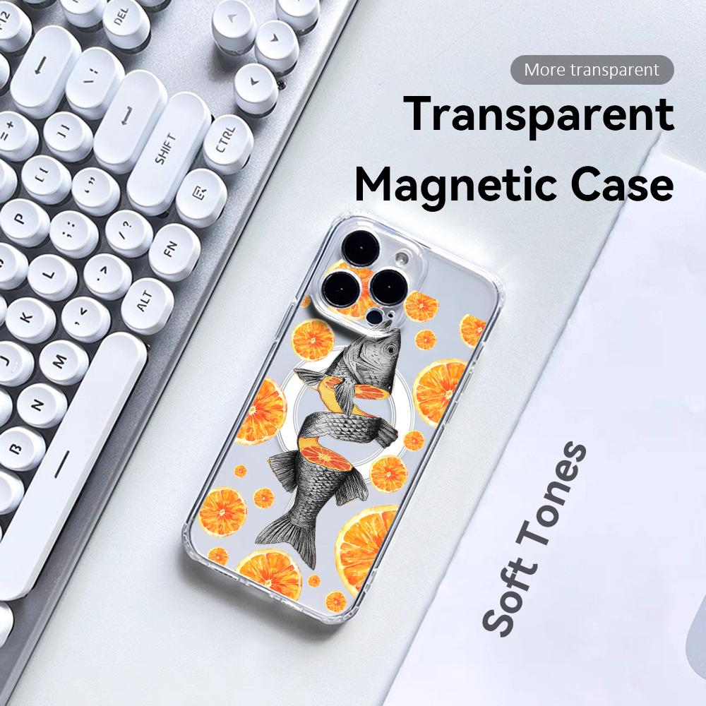 Orange Tide Fish Club Phone Ca - đánh giá và giá Phone Cases Orange