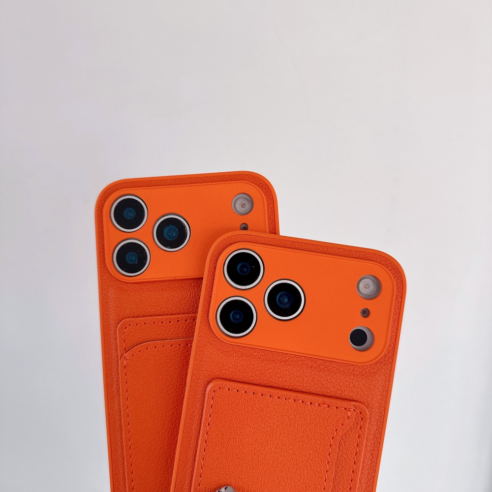 Luxury Advanced Orange Leather - đánh giá và giá Phone Cases Orange