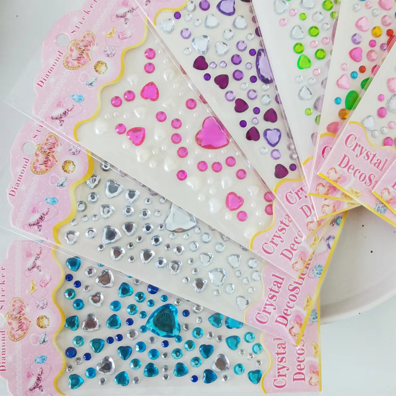 Heart 3D Stickers Diamond Vira - đánh giá và giá Phone Cases Viral