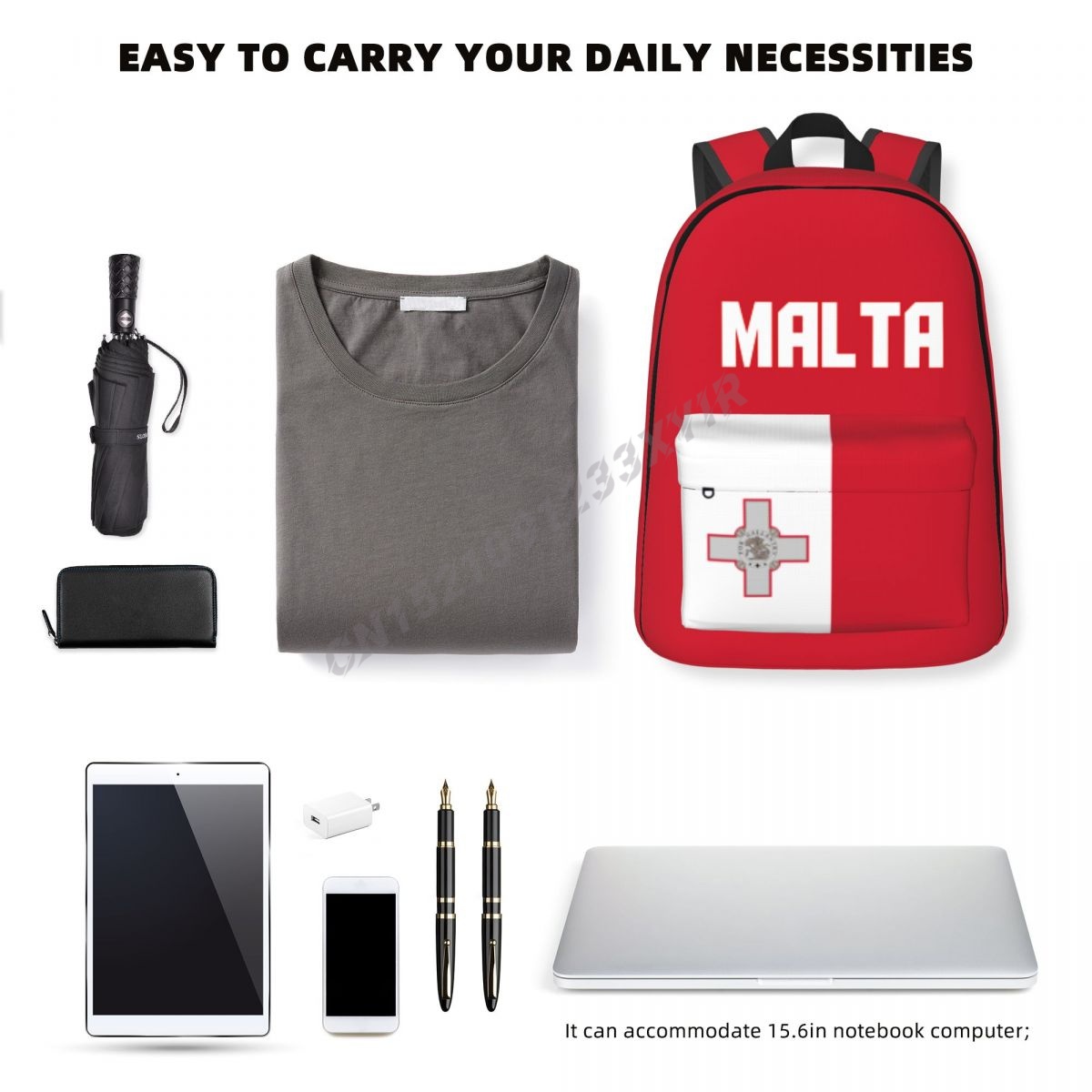 Unisex Backpack Malta Flag Mal - đánh giá và giá Phone Cases Malta