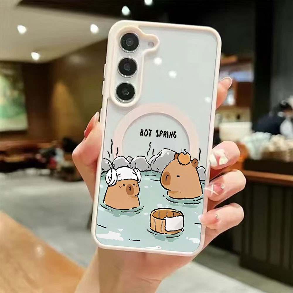 Color Transparent Magnetic Pho - đánh giá và giá Phone Cases Galaxy S26 Ultra