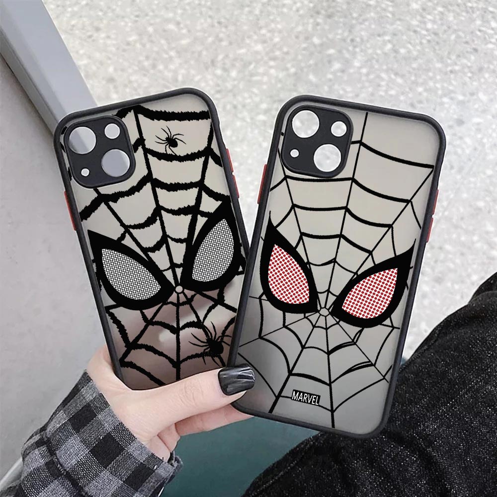 Marvel Spiderman Matte Translu - đánh giá và giá Rugged Armor Case