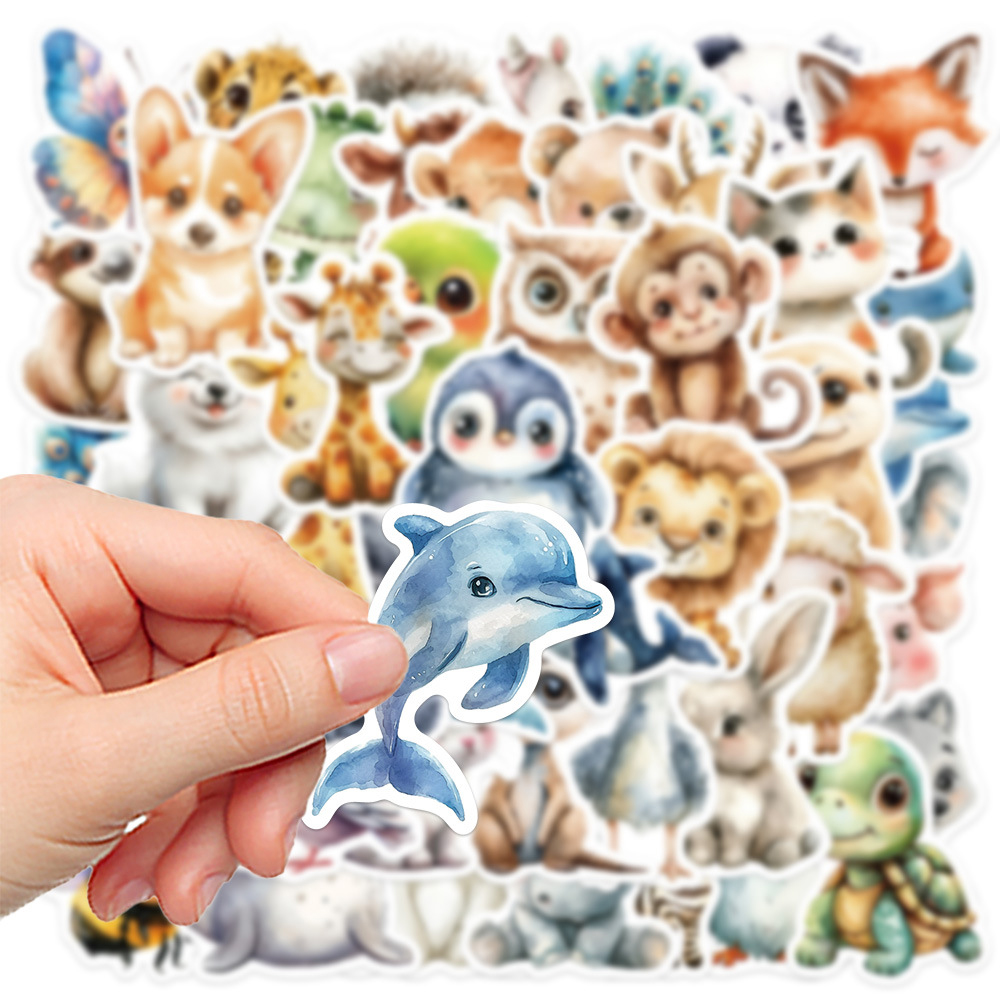 10/30/50pcs Cute Watercolor An - đánh giá và giá Phone Cases Kids