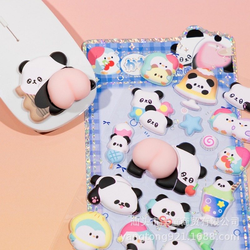 Cute 3D Panda Cartoon Stress R - đánh giá và giá Phone Cases Kids