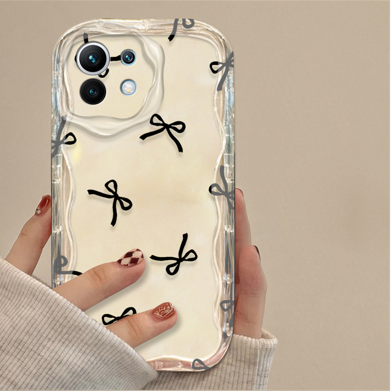 Black Bowknot love Heart Case  - đánh giá và giá Phone Cases Xiaomi