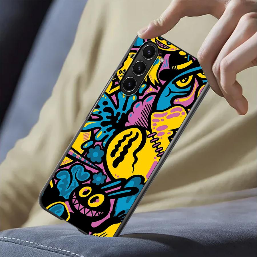 Cartoon Graffiti Design Case f - đánh giá và giá Phone Cases Z Fold 5