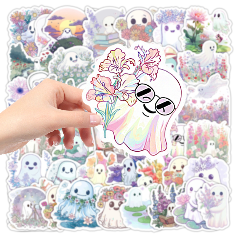 50PCS Cute White Ghost Graffit - đánh giá và giá Phone Cases Kids