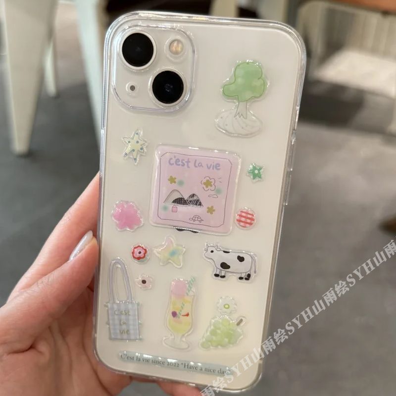 Puffy Jelly Stickers Viral Xia - đánh giá và giá Phone Cases Viral